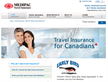 Tablet Screenshot of medipac.com